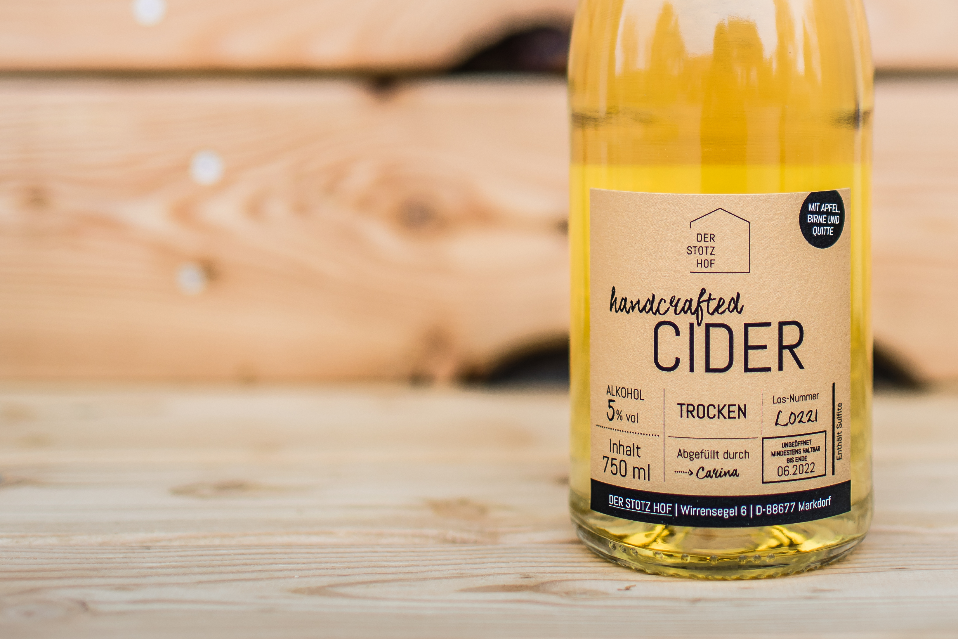 Trocken handcrafted CIDER
