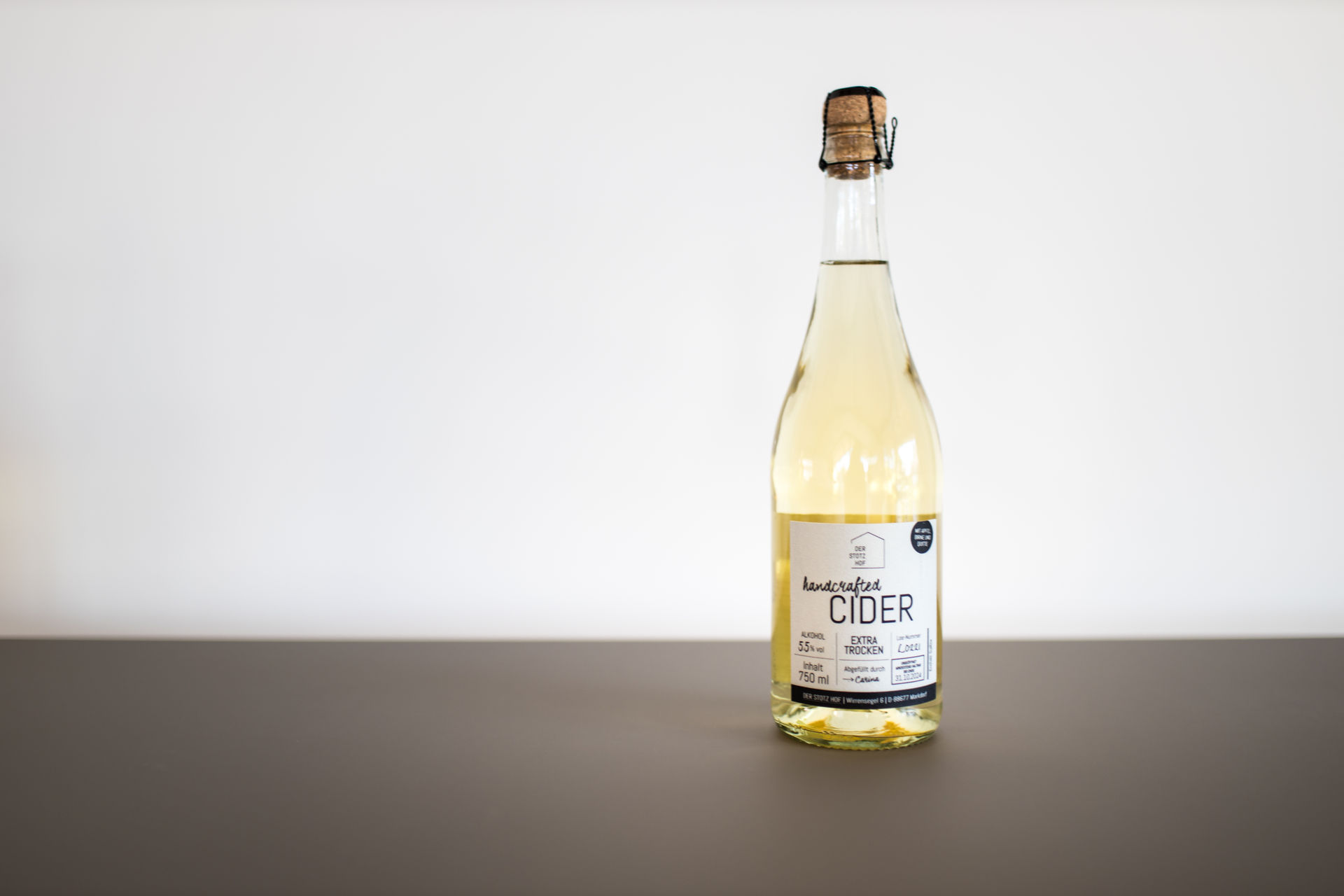 Extra Trocken handcrafted CIDER