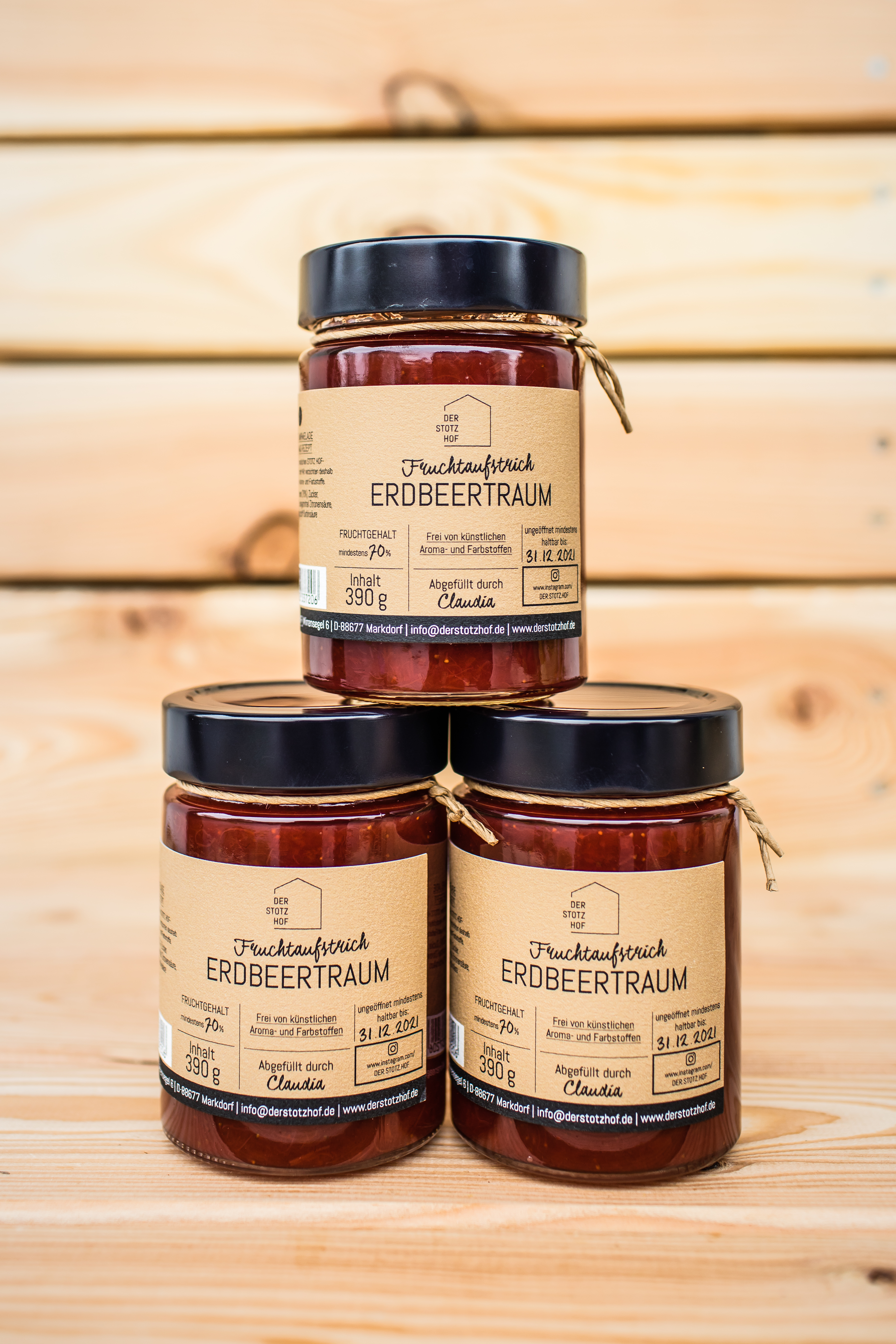 Erdbeertraum 390g